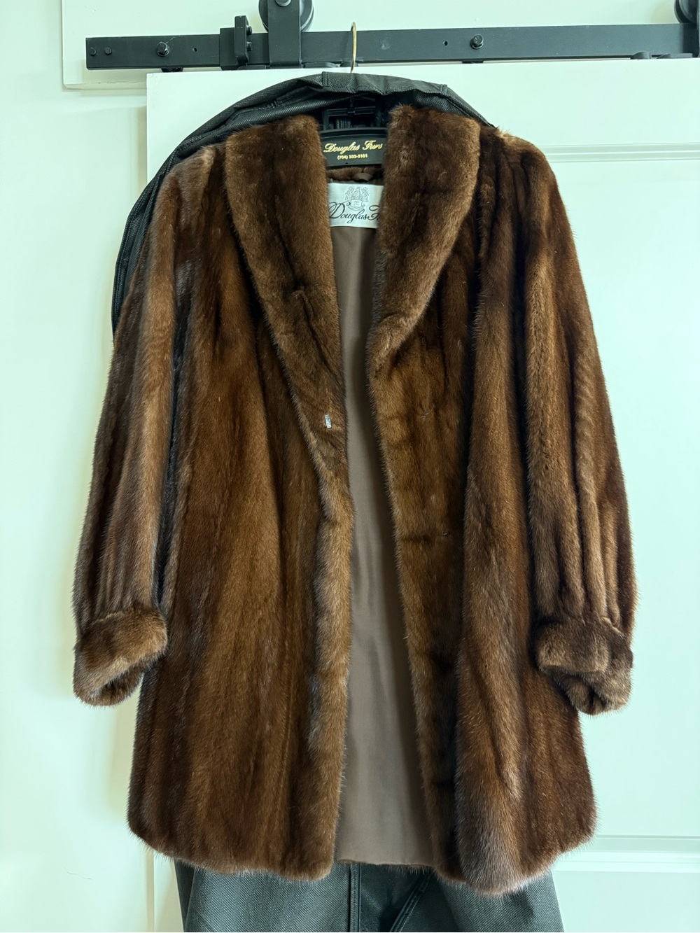 Vintage Women's Brown Mink Fur Coat